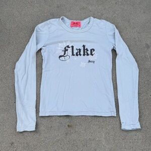 Juicy Couture Light Blue Long Sleeve Tee